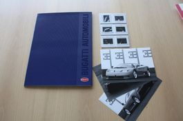 Bugatti Automobili EB110 Pressemappe, Fotos + Dias