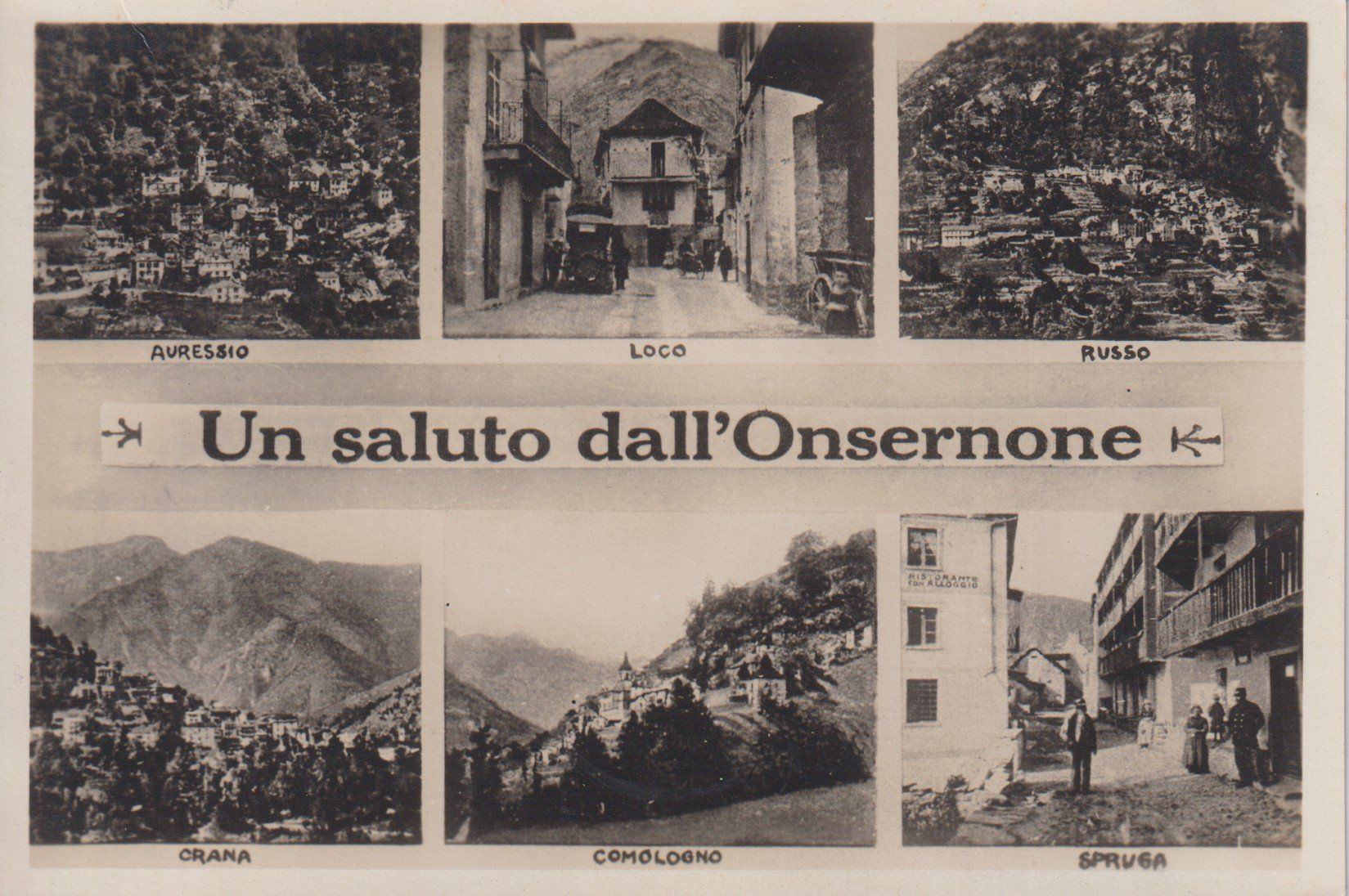 Cartoline postali: AK Valle Onsernone e i suoi 6 comuni, rara – Usato da Riva San Vitale venduto da MAR-NAPO