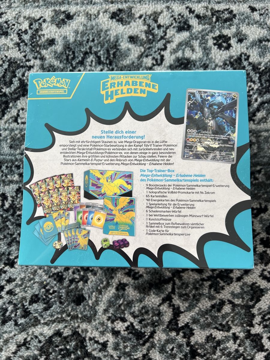 Pokémon Sammelbilder & Trading cards: Pokemon Erhabene Helden TTB DE – Neu und originalverpackt aus Villmergen von Rigiflitzer 1