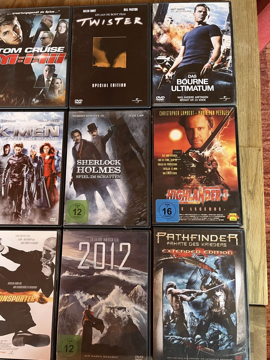 Alle DVDs: Action & Thriller DVD Sammlung (95 Stk.) – Gebraucht aus Leuzigen von LaicaStar 5
