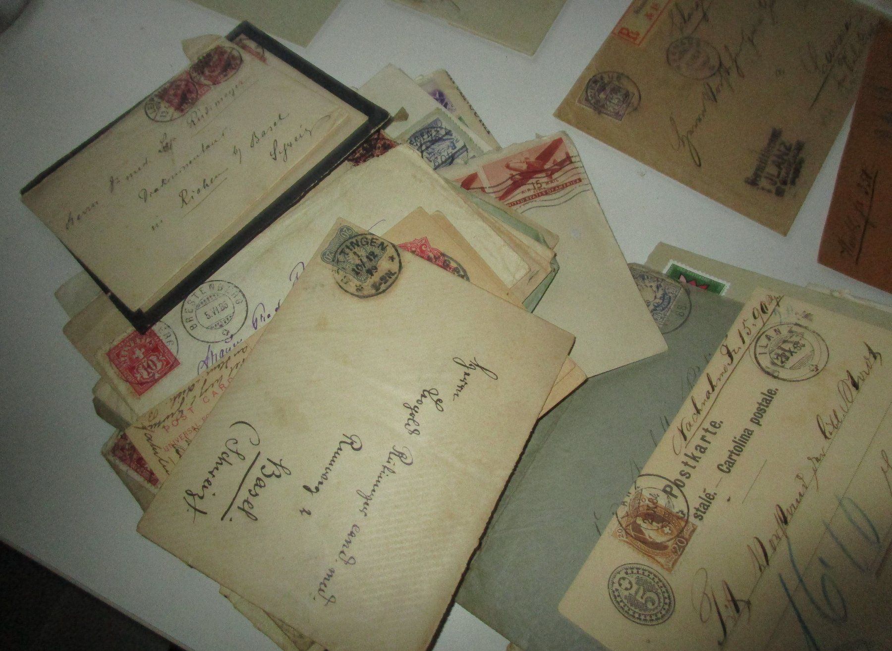Alle Briefmarken: Kovolut alte Briefcouverts 170 Stk. – Gebraucht aus Wädenswil von Freizeitspass11 7