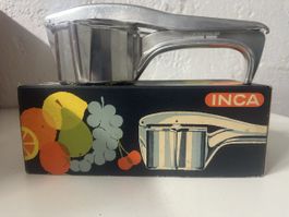 INCA Fruchtpresse  Swiss Made ca. 1960er neu unbenutzt