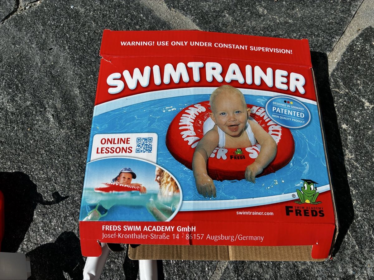 Salvagente: SWIMTRAINER Red Baby Ring Box – Usato da Riggisberg venduto da Mat141