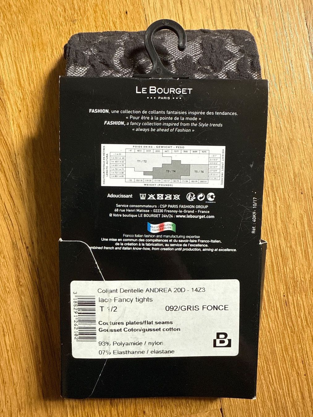 Calze & Collant: Le Bourget Paris-NEU-Feinstrumpfhose Spitze, Gr. 1/2 – Nuovo e nell'imballaggio originale da Zürich venduto da georgianpeach 1