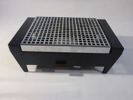 Rechaud / Wärmehalter in schwarz von Brabantia 70iger