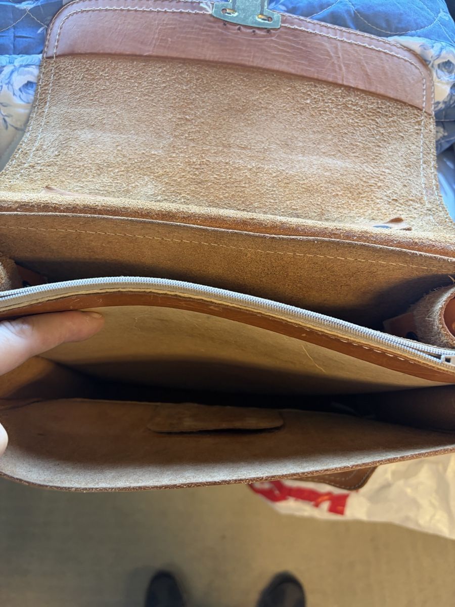 Taschen: Original Ruitertassen Ledertasche hellbraun gebraucht – Gebraucht aus Disentis/Mustér von sch_9gp8 5