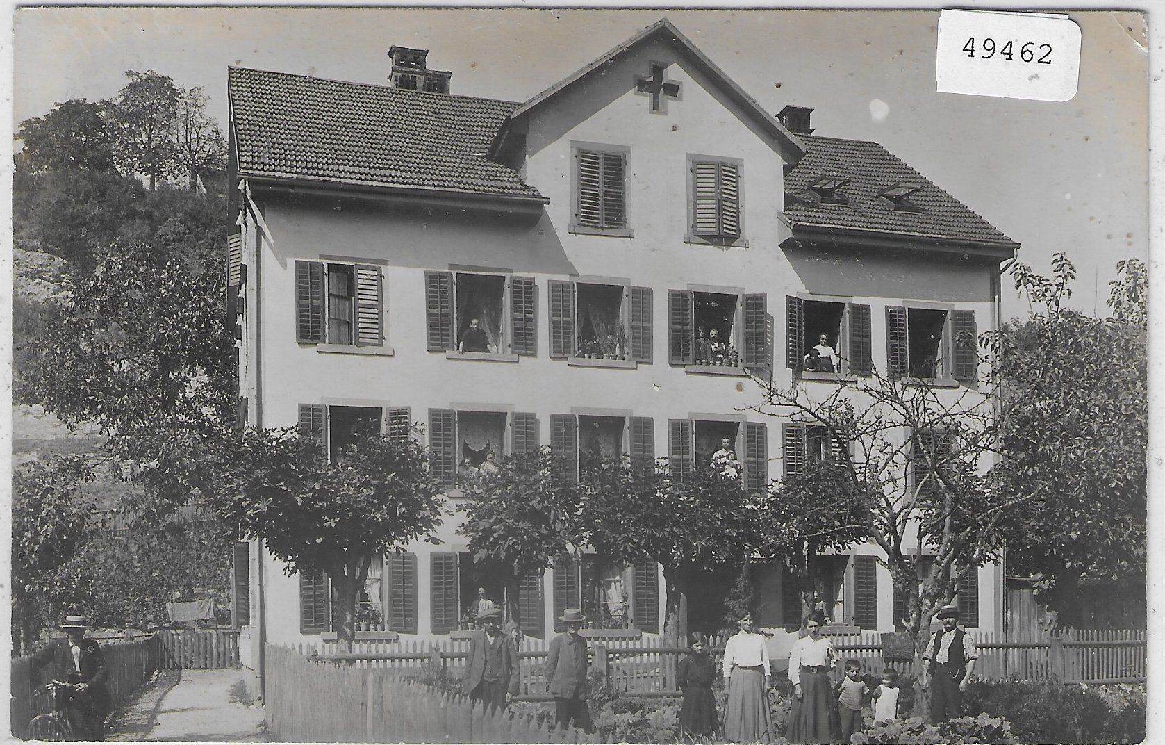 Cartoline postali: Haus in Biel Bienne - animee – Usato da Ettingen venduto da Kartenplanet