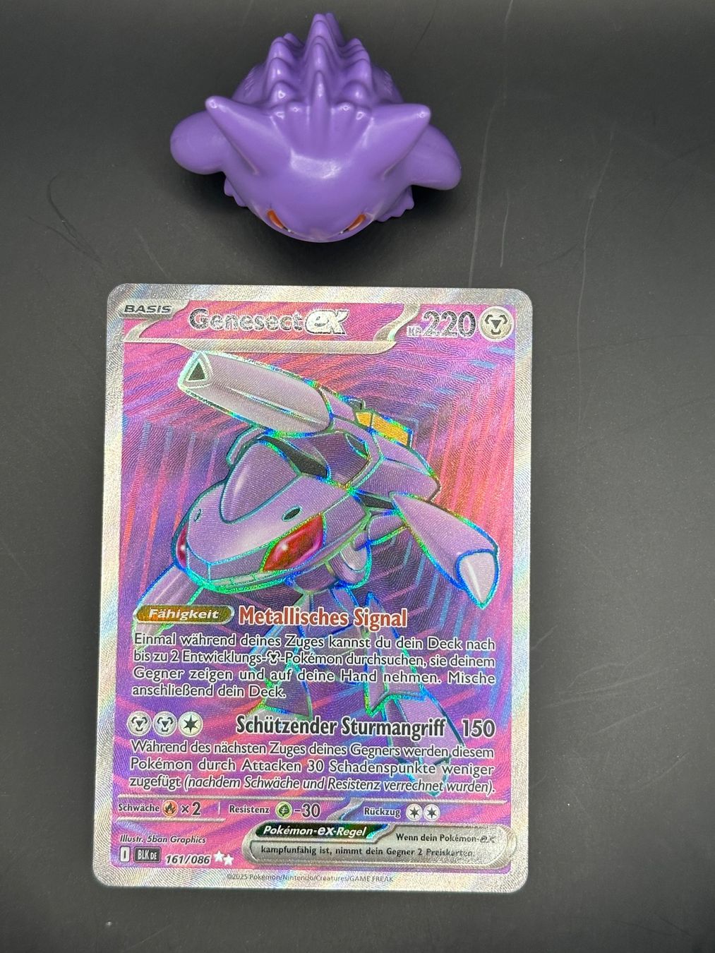 Pokémon Carte collezionabili: Pokémon Schwarze Blitze - Genesect ex BLK 161 DE – Nuovo (secondo la descrizione) da Winterthur venduto da MonCards