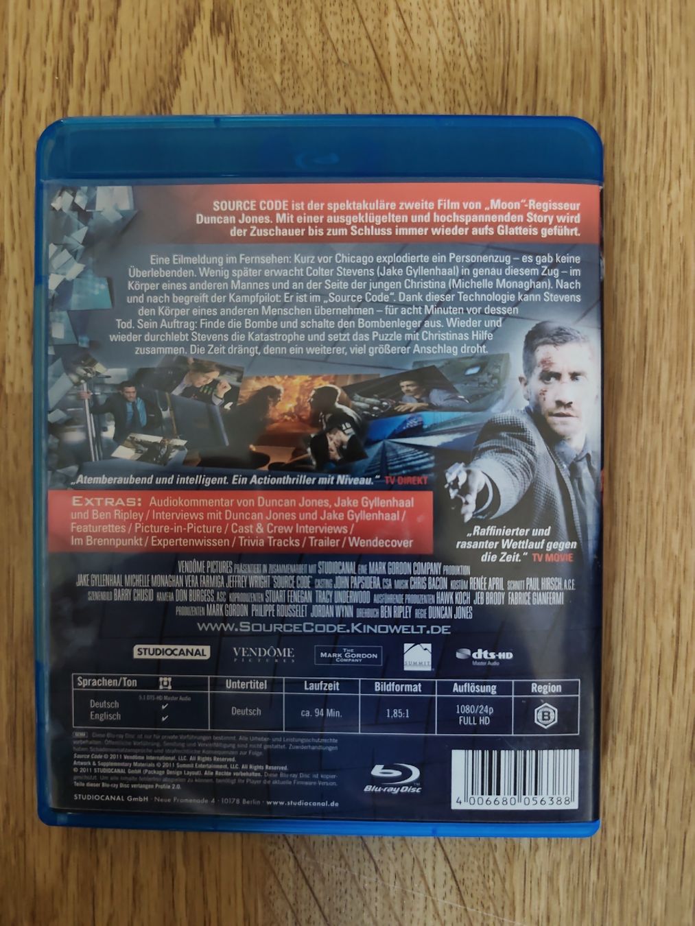 Alle DVDs: Blu-ray Source Code – Gebraucht aus Bern von mejito 1