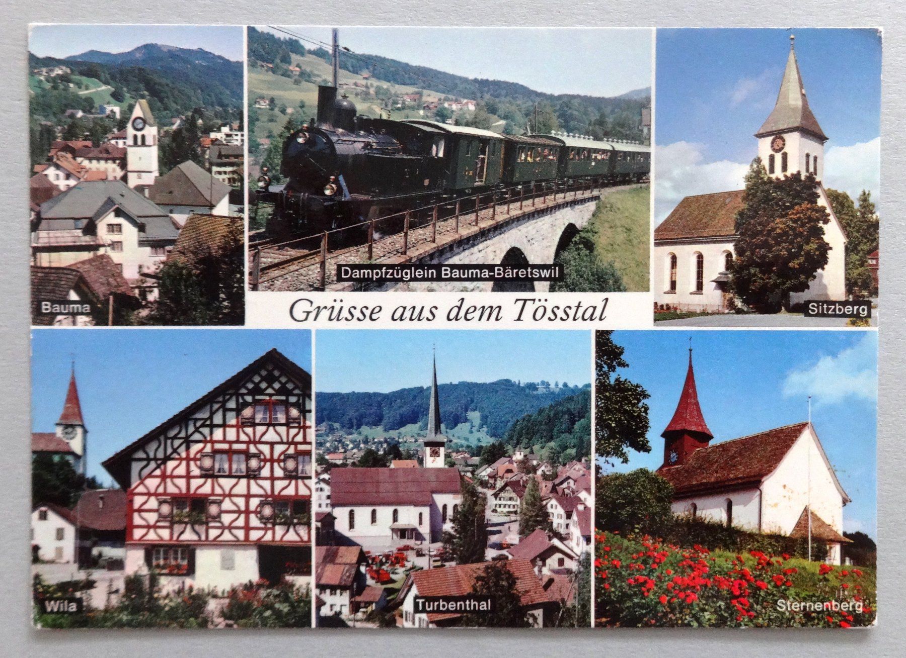 Cartoline postali: Grüsse aus dem Tösstal – Usato da Fétigny venduto da Billy2miny