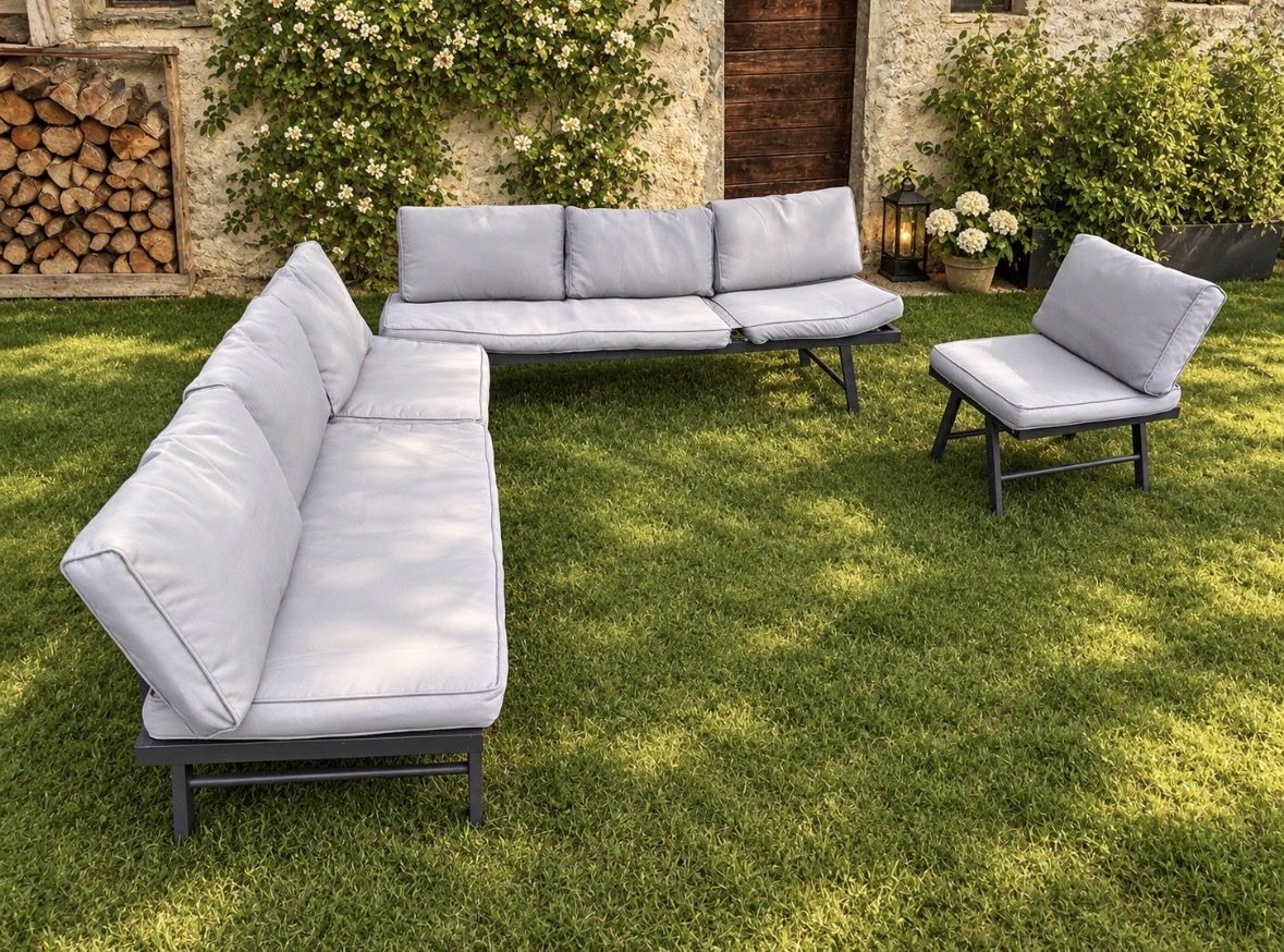 Divani: Gartenlounge multifunktional anthrazit – Usato da Pfäfers venduto da Xa_Da