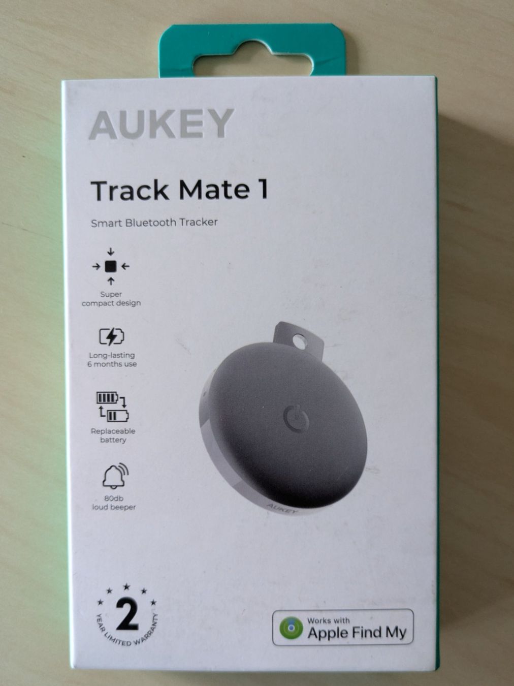 Portachiavi: Aukey Track Mate 1 Tracker (Apple Find My) – Nuovo e nell'imballaggio originale da Zürich venduto da ms993