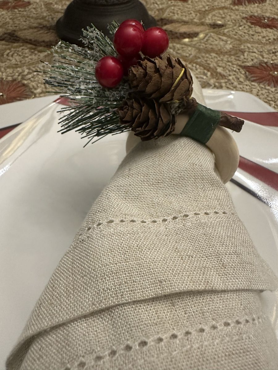 Tutte le decorazioni: Weihnachtliche Servierten-Ringe – Nuovo e nell'imballaggio originale da Glattpark-Opfikon venduto da Anahita-R 2