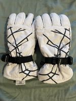 Spyder Ski/Snow Gloves - Size L women - White/Black