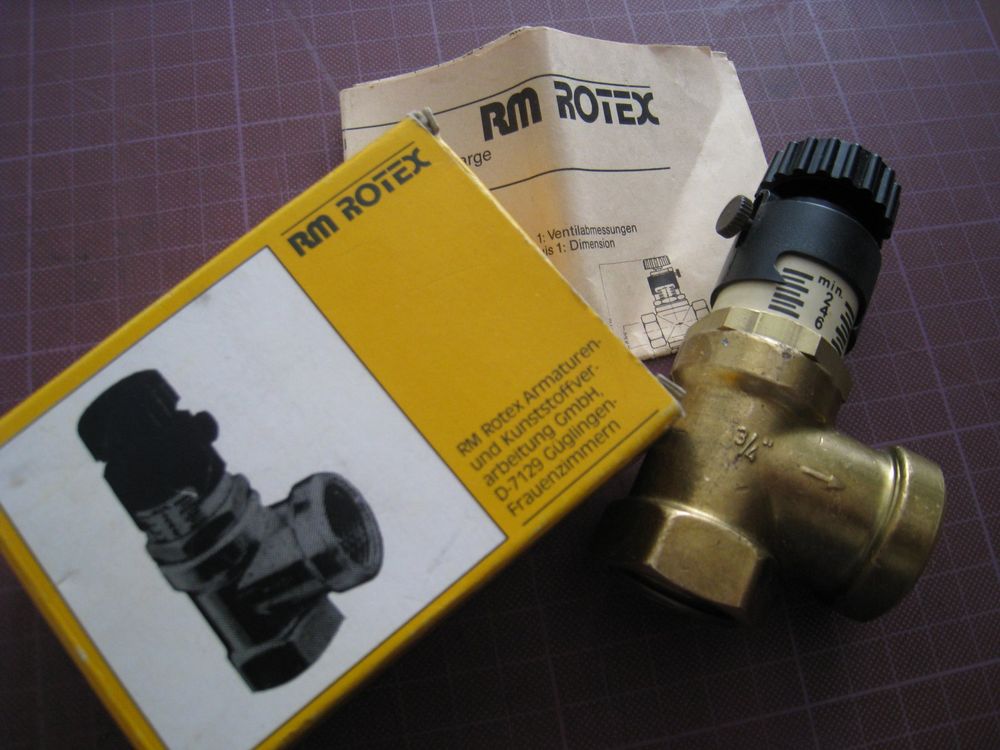 Überströmventil ROTEX 3/4