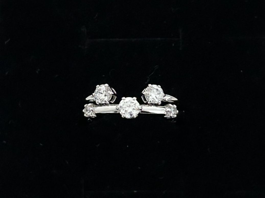 Swarovski Ringe: Original Swarovski Constella Ring Set (2 Ringe) – Gebraucht aus Rheinfelden von Boutique_Luxe