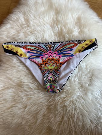 Calzedonia Bikini Hose Gr. S bunt gemustert