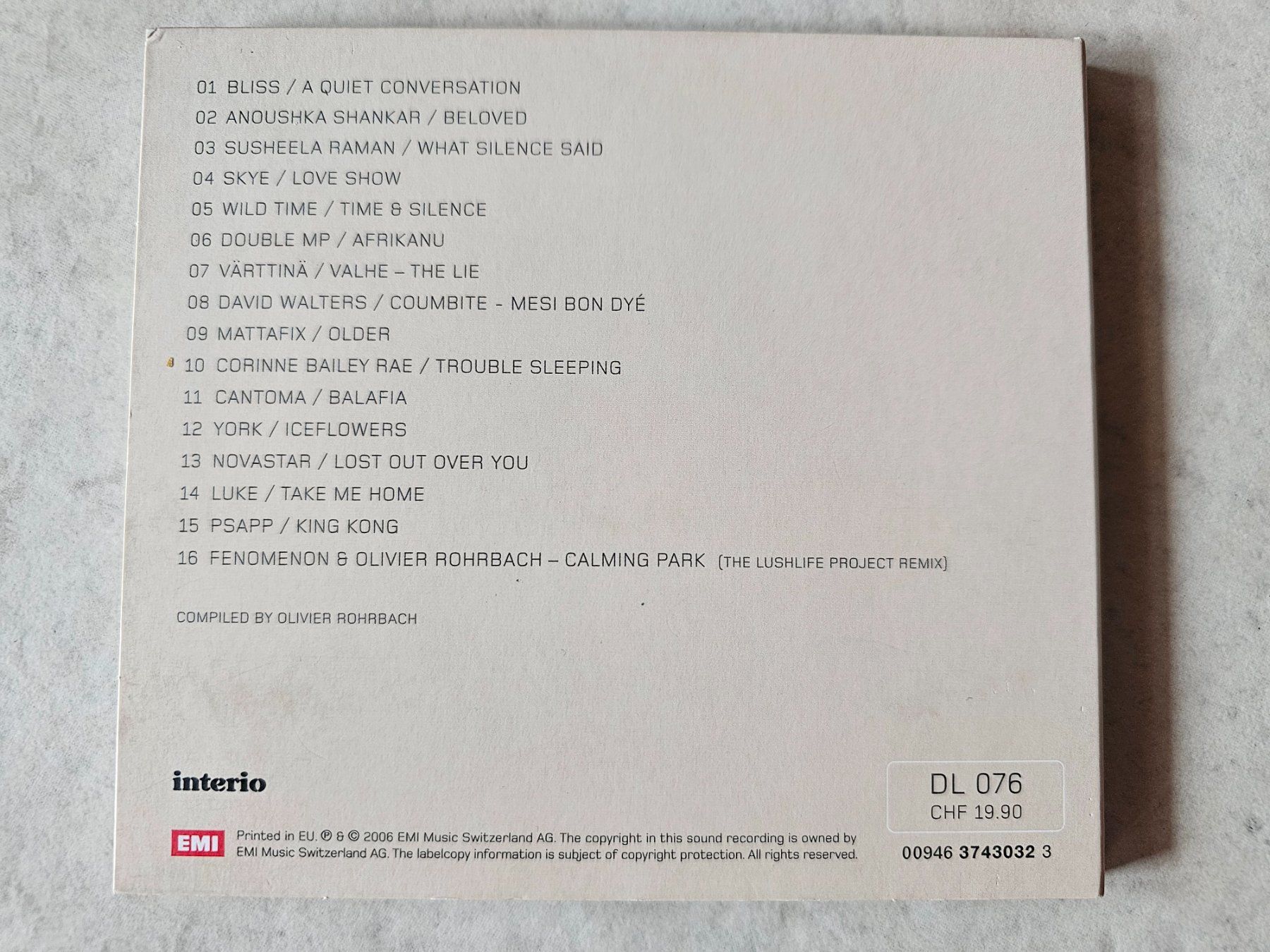 CD: Moods And Vibes  -  Vol. 2 – Usato da Schneisingen venduto da backstore24 1