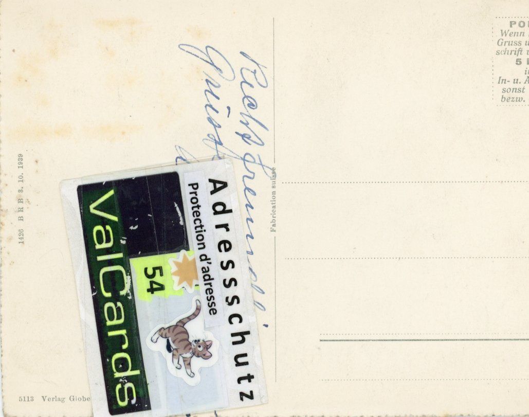 Ansichtskarten: Gurtnellen   UR         ca. 1943 – Gebraucht aus Brig von Valcards54 1