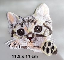 Süsser BÜSI - Aufnäher - Aufbügler - Stickerei - 11,5x11cm