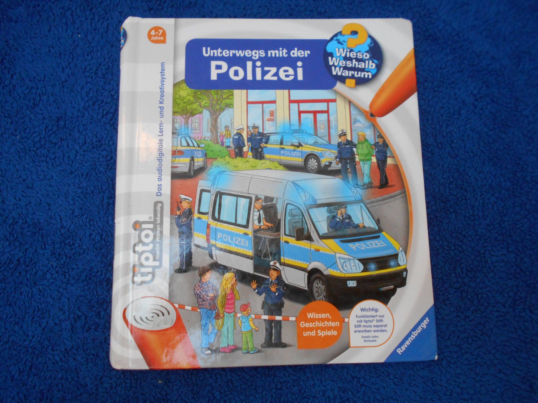 Bücher: Tiptoi Buch Unterwegs mit der Polizei – Gebraucht aus Niederuzwil von kleine_hexe