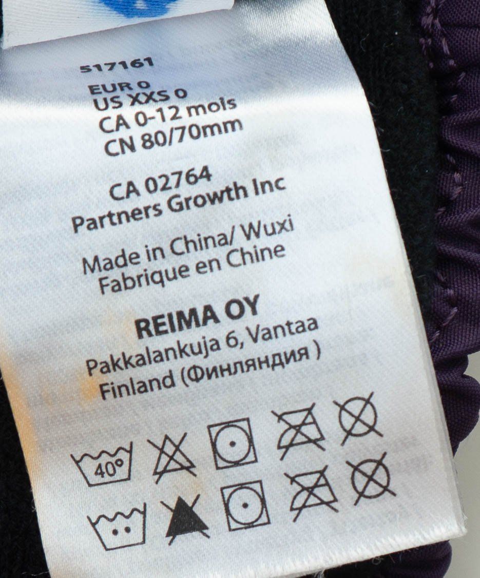 Reima Kinderhandschuhe: REIMA Schnee-Handschuhe - Violet Gr.0 – Gebraucht aus Zürich von sambaum 2