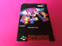 ANLEITUNG FÜR TETRIS 2 SUPERNINTENDO