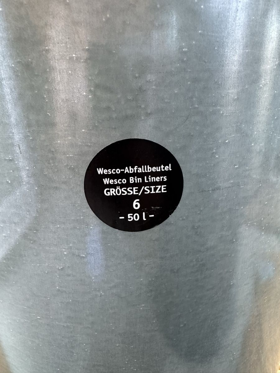 Wesco Abfalleimer: Abfalleimer Vesco Pushboy graphit – Gebraucht aus Regensberg von Chura 3