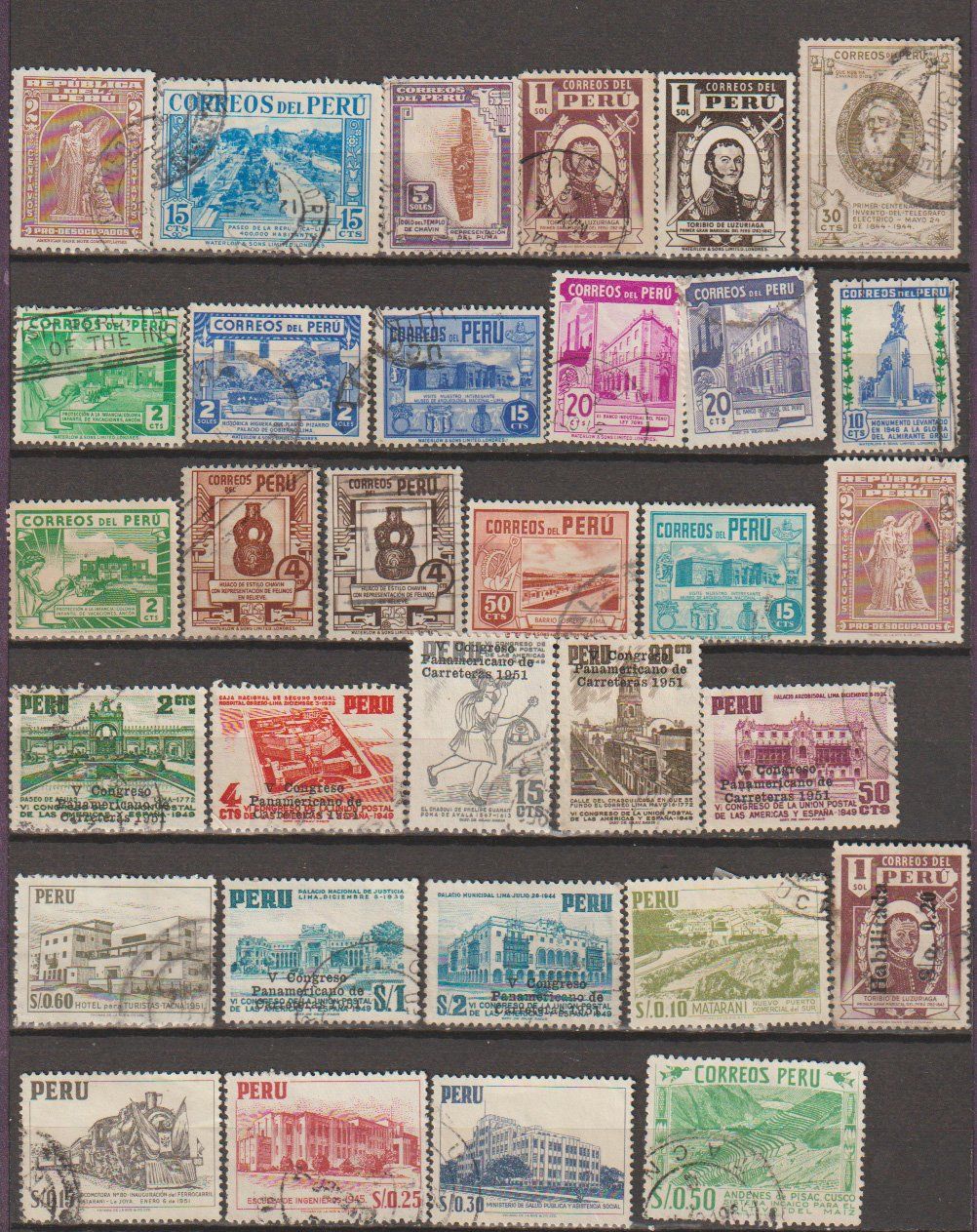 Tous les timbres: Pérou – D'occasion à Crans-Montana par kira56 2