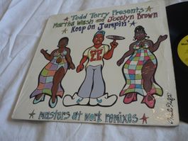 Rare 12" Vinyl 80s - Todd Terry Martha Wash - keep on jumpin