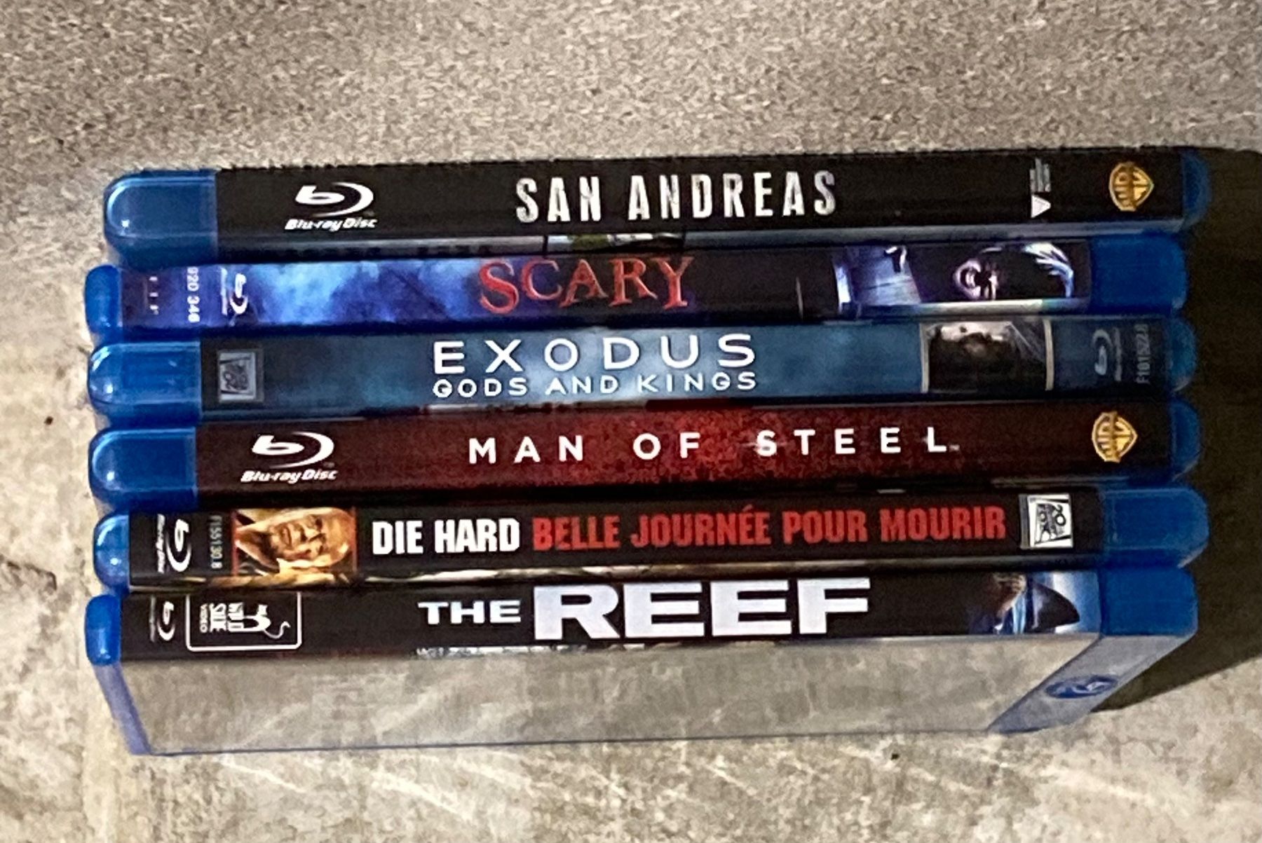 Tutti i DVDs: Lot 6 Blu-ray films action/thriller – Nuovo (secondo la descrizione) da Bassecourt venduto da CALUMET-X 1
