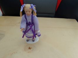 Biegepuppe Mädchen für das Puppenhaus 10