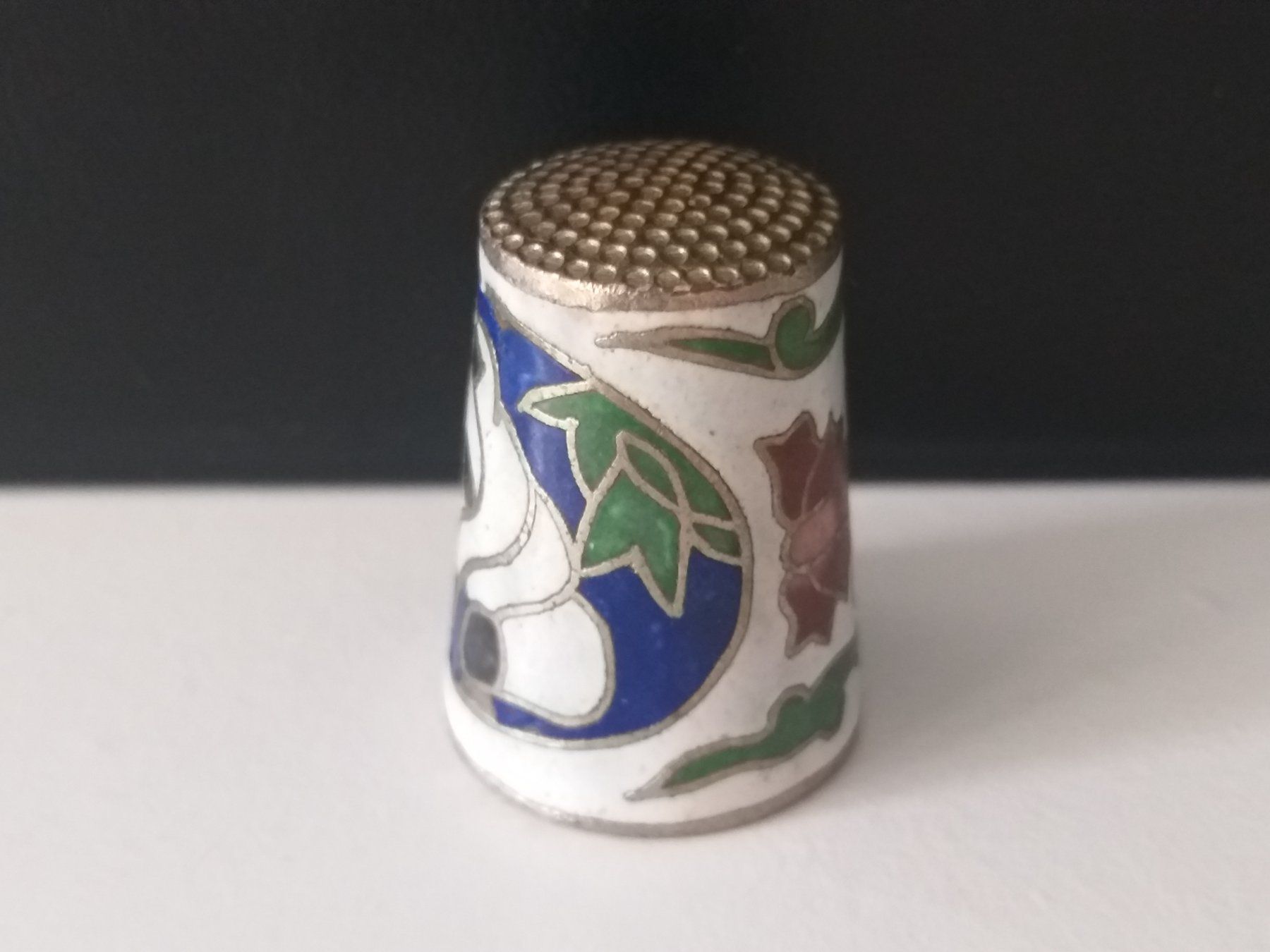 Dés à coudre: Dé à coudre panda cloisonné – D'occasion à Cossonay-Ville par Les_1001_perles 1