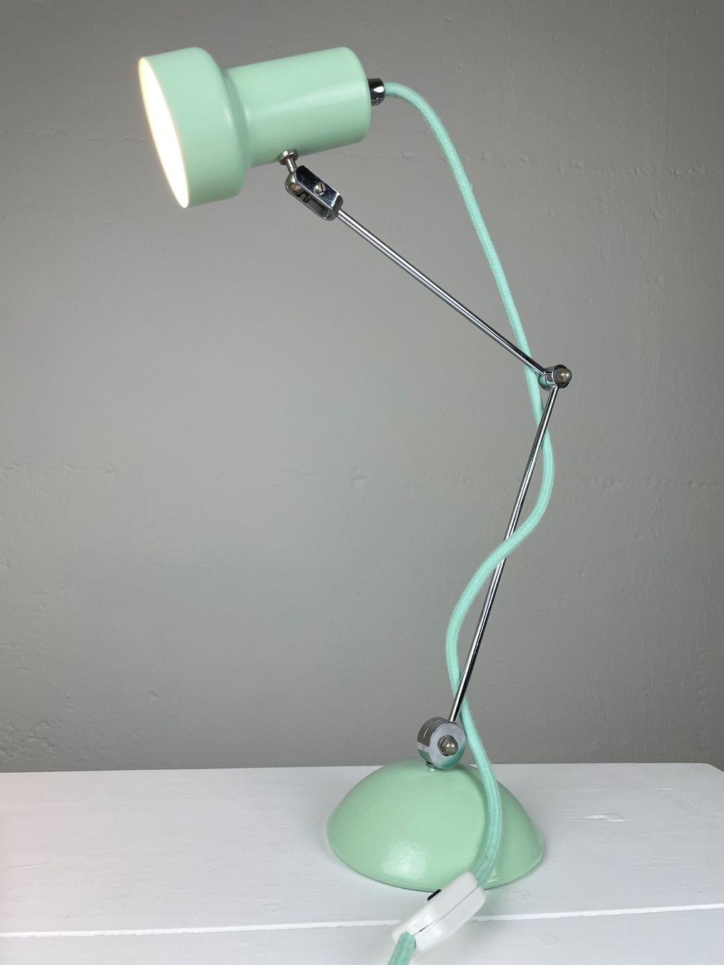 Lampen: Vintage lamp renewed tischlampe – Gebraucht aus Genthod von lightyear63 7