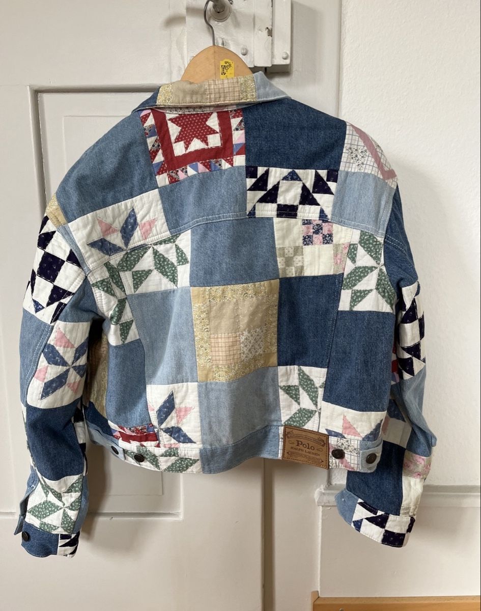 Ralph Lauren Jacken: Veste en jean Polo Ralph Lauren patchwork – Gebraucht aus Bern von marinouzien 2