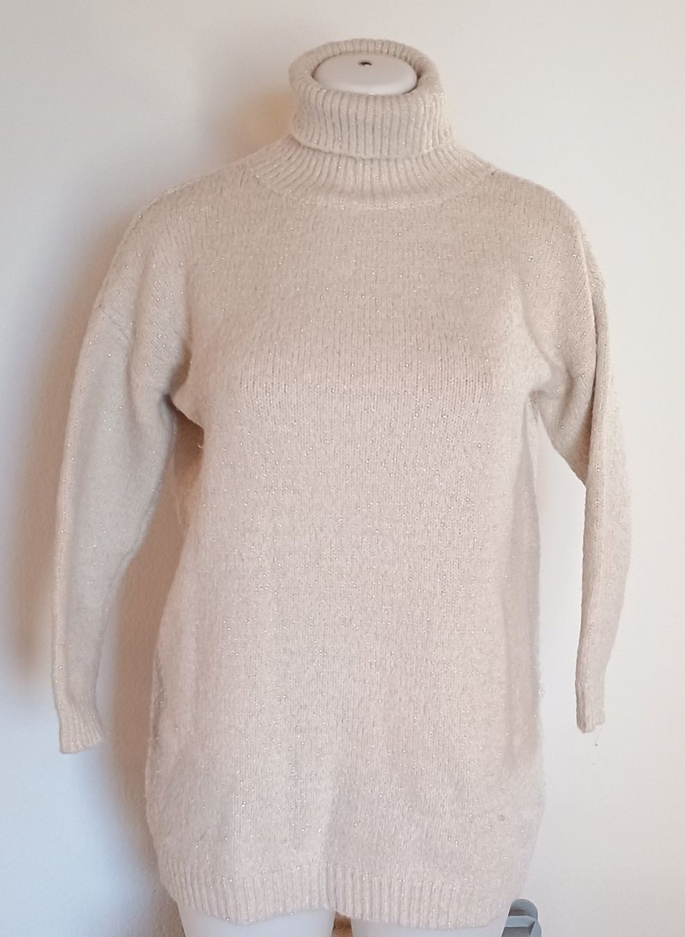 Kleider: Oversize-Kleid / Langpullover Gr. ca. S – Neu (gemäss Beschreibung) aus Rothrist von GIWALD