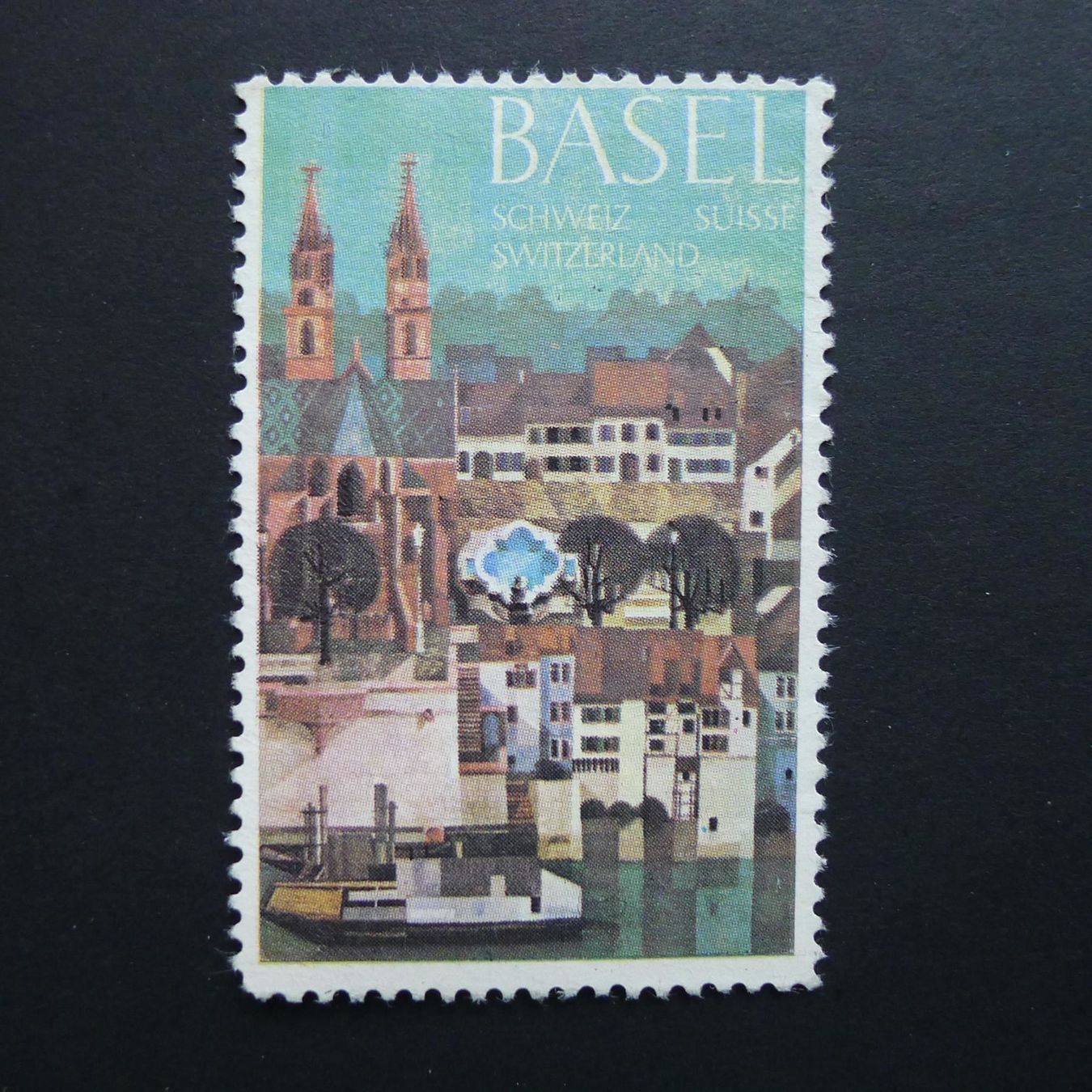 Alle Briefmarken: Vignette von BASEL – Gebraucht aus Dagmersellen von wyss1982