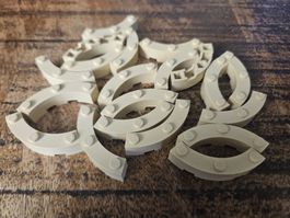 lego 48092 lot de 20 pièces Tan Brick, Round Corner 4 x 4