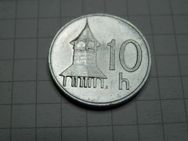 Slowakei  10 Heller, 1994 neue Münze