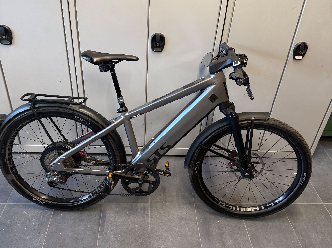 Stromer Biciclette: Stromer ST5 mit Federgabel, Grösse M, 618 Wh Akku – Usato da Belp venduto da Thom2021