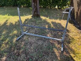 Hundesport Gerät Sprung Höhenverstellbar