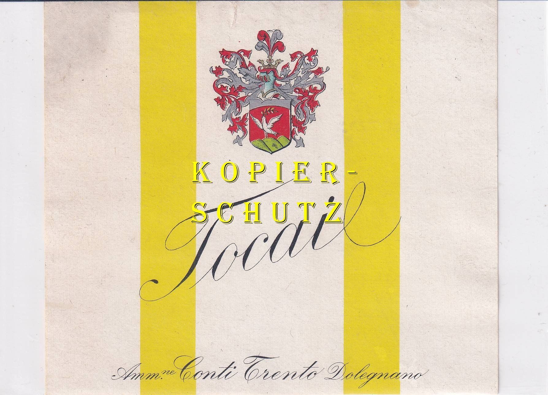 Papiere: Etikette - Tocai (Friuli) /bd – Gebraucht aus Hombrechtikon von Rudolf07