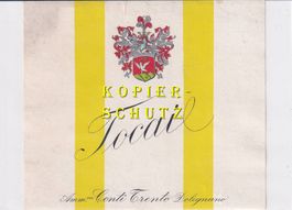Etikette - Tocai (Friuli) /bd