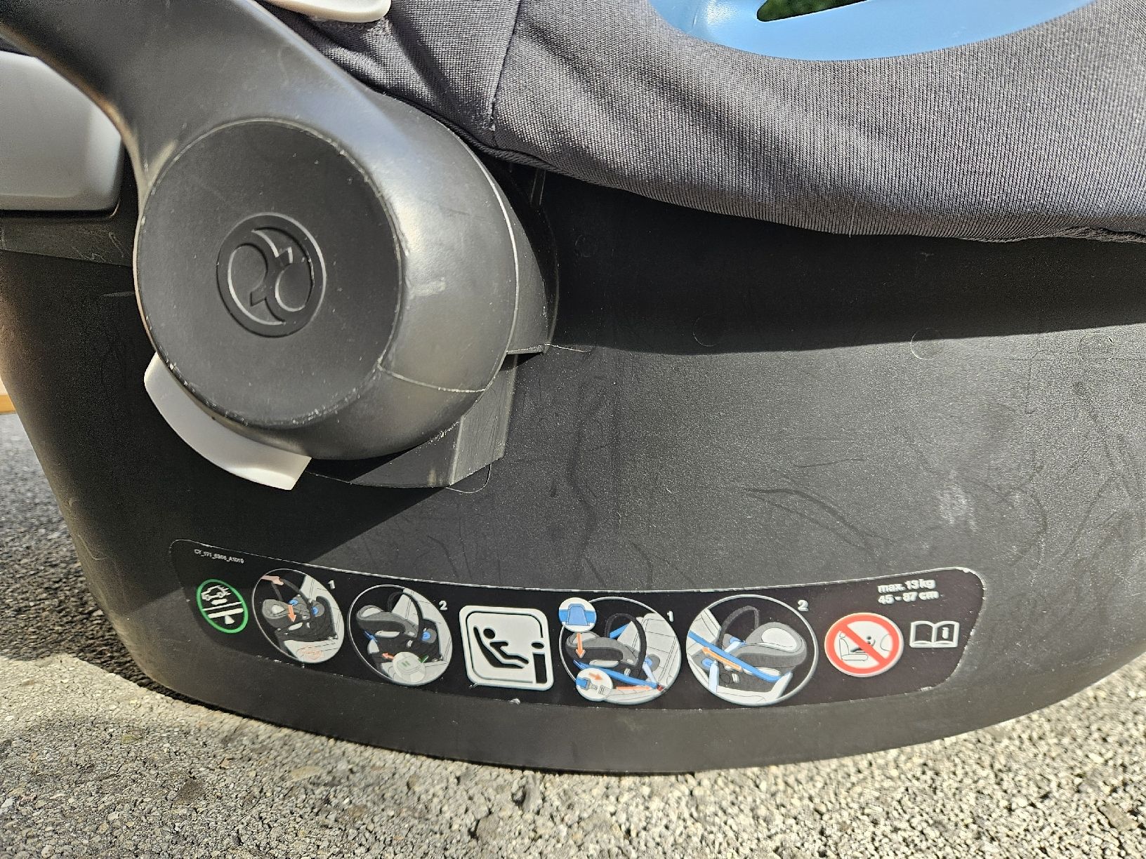Cybex Seggiolini per auto: Cybex Aton B  – Usato da Courroux venduto da Fornax 3