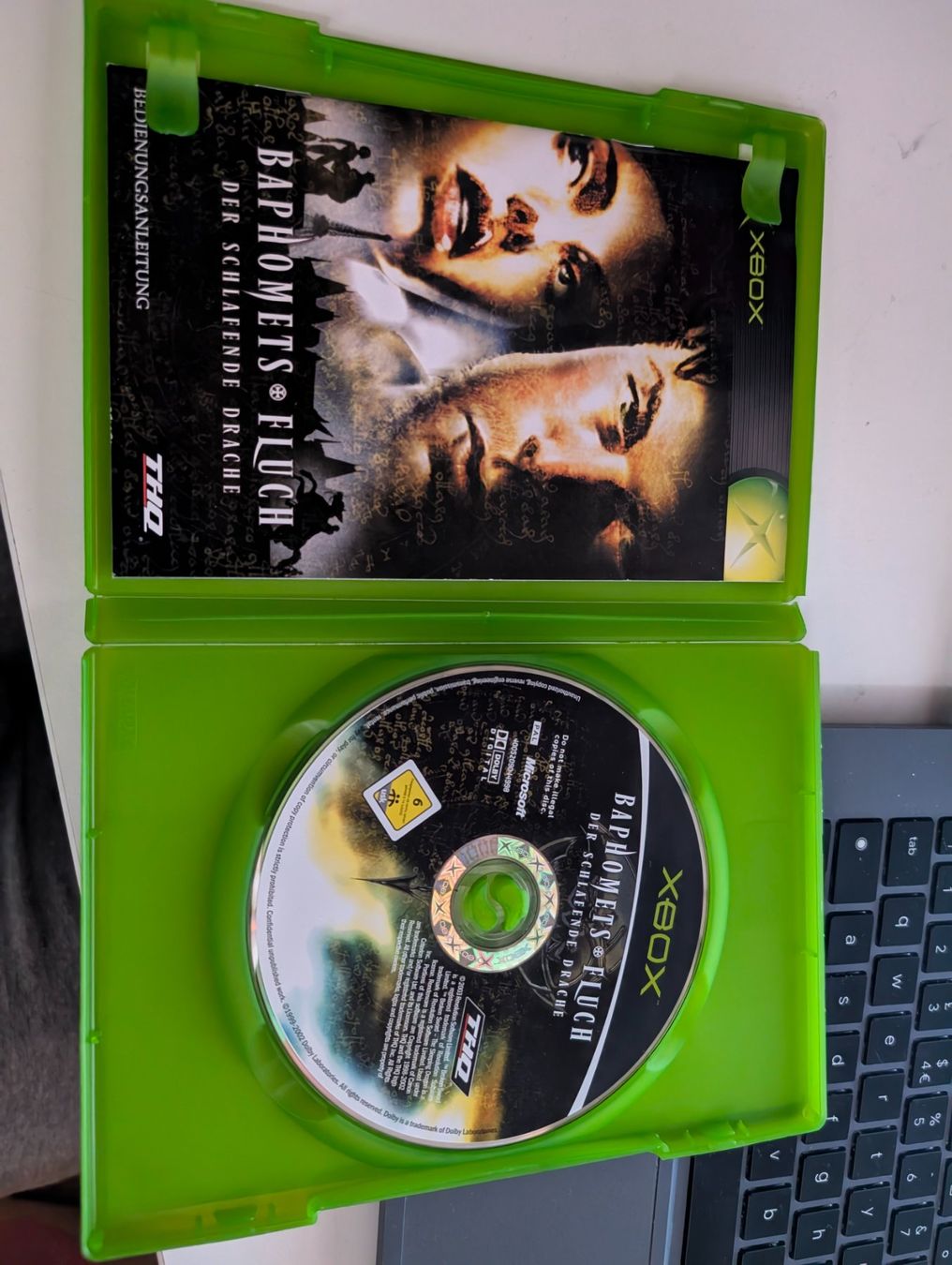 Giochi: Baphomets Fluch Der Schlafende Drache - Xbox Game – Usato da Hünenberg See venduto da SpecialEditionGaming 1