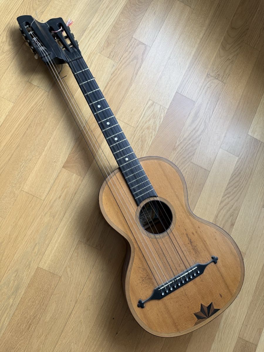 Musikinstrumente: Antike Gitarre Max Amberger München  – Gebraucht aus Goldach von Donpancho