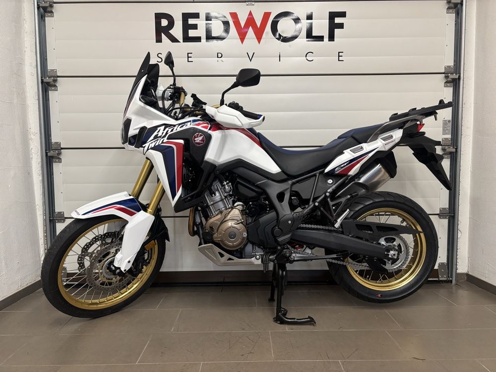 Elegantes Honda Africa Twin Gebraucht Ebenbildbrend6049