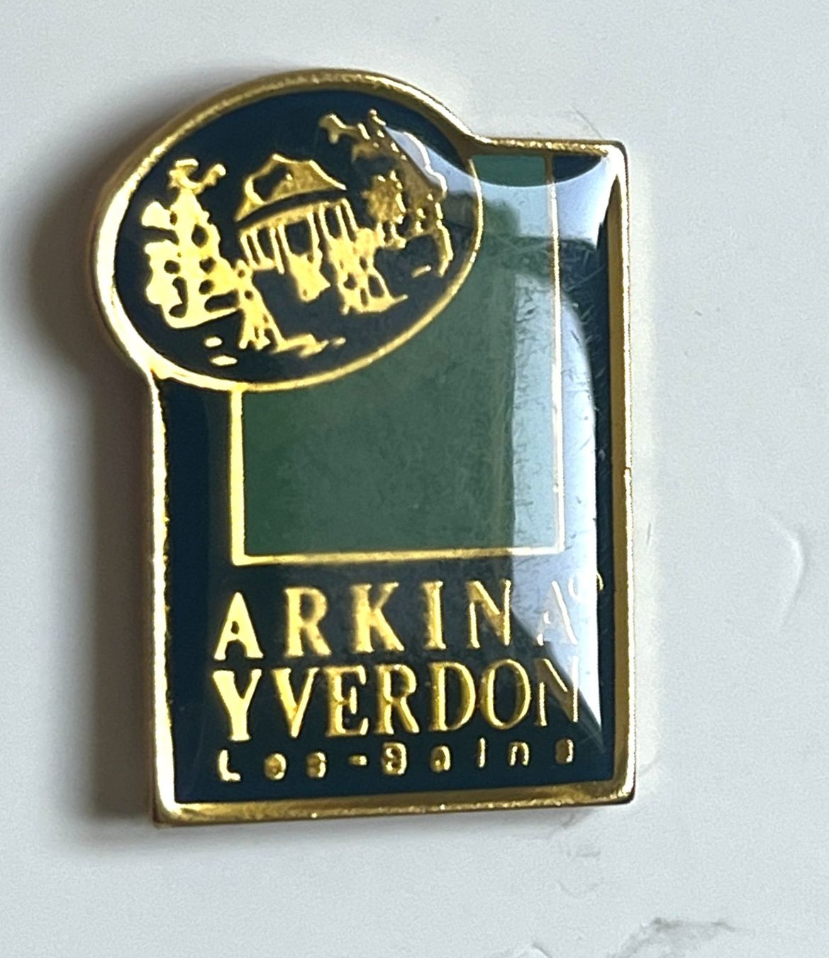 Plaketten & Abzeichen: Pin Arkina Iverdon Les Bains – Gebraucht aus Kriens von TSCH1