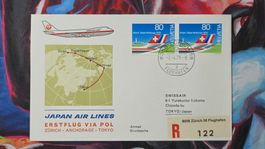 CL36 Enveloppe + Timbre Suisse - Theme Aviation 1979