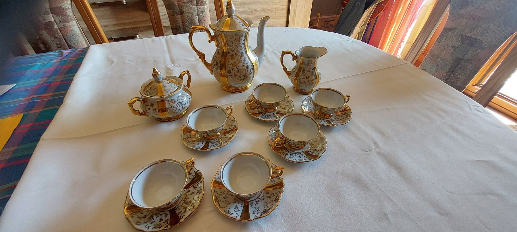 Set di piatti: Service à café ancien – Nuovo e nell'imballaggio originale da GENEVE venduto da Filou57 1
